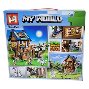 لگو ماینکرافت 465 قطعه مدل MG350 Minecraft_اسباب بازی