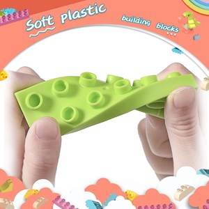 لگو نرم 52 قطعه مدل Soft Rubber Blocks 6039_اسباب بازی