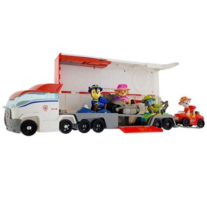 ست اسباب بازی کامیون سگ های نگهبان به همراه 7 فیگور_اسباب بازی