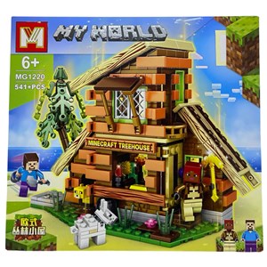 لگو ماینکرافت کلبه جنگلی 541 قطعه مدل MG1220 Minecraft_اسباب بازی