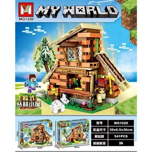 لگو ماینکرافت کلبه جنگلی 541 قطعه مدل MG1220 Minecraft_اسباب بازی
