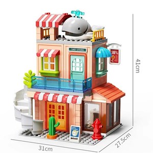 لگو دوپلو خانه عروسکی 141 قطعه فلو مدل FEELO GENIUS ARCHITECT 1810_اسباب بازی