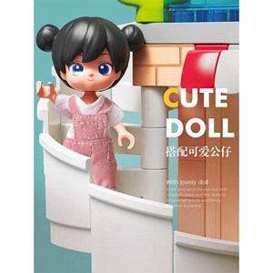 لگو دوپلو خانه عروسکی 141 قطعه فلو مدل FEELO GENIUS ARCHITECT 1810_اسباب بازی