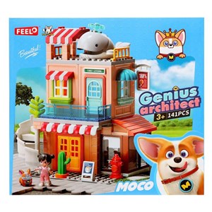 لگو دوپلو خانه عروسکی 141 قطعه فلو مدل FEELO GENIUS ARCHITECT 1810_اسباب بازی