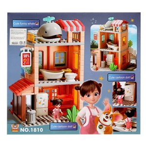 لگو دوپلو خانه عروسکی 141 قطعه فلو مدل FEELO GENIUS ARCHITECT 1810_اسباب بازی