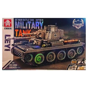 لگو تکنیک تانک جنگی 502 قطعه مدل 66005 TANK BLOCK BUILDING LEYI_اسباب بازی