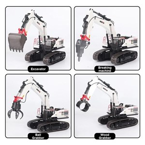 بیل مکانیکی کنترلی بزرگ هوینا مقیاس 1:14 مدل HUINA 1594_اسباب بازی