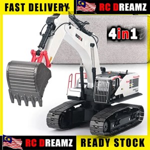 بیل مکانیکی کنترلی بزرگ هوینا مقیاس 1:14 مدل HUINA 1594_اسباب بازی