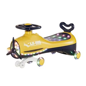 سه چرخه پلاسماکار چراغدار و موزیکال طرح هواپیما (لوپ کار)_اسباب بازی