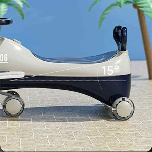 سه چرخه پلاسماکار چراغدار و موزیکال طرح هواپیما (لوپ کار)_اسباب بازی