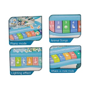 اسباب بازی پیانو پایه دار با پله و سرسره ی پنگوئن Ice Penguins Slide & Piano Toy_اسباب بازی