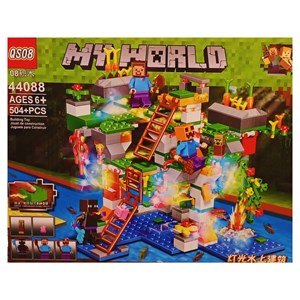 لگو ماینکرافت خانه درختی چراغدار 504 قطعه مدل 44088 Minecraft_اسباب بازی