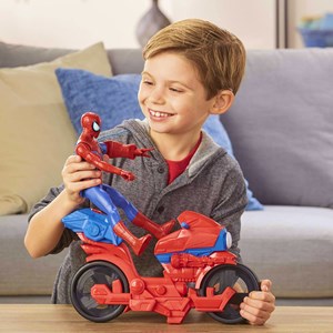 موتور اسباب بازی اسپایدرمن موتور سوار (مرد عنکبوتی) Spider-Man