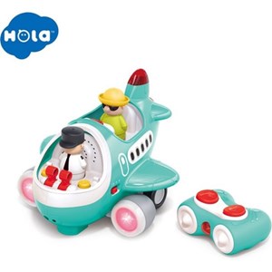 اسباب بازی موزیکال هواپیما کنترلی هولی تویز مدل HA999500_اسباب بازی