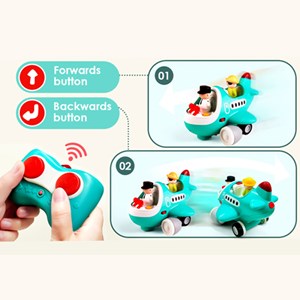 اسباب بازی موزیکال هواپیما کنترلی هولی تویز مدل HA999500_اسباب بازی