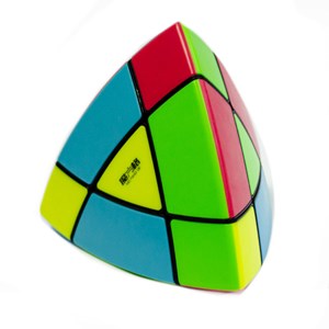 روبیک هرمی حجمی مستر مورفیکس خودرنگ برند کای وای QiYi مدل 824 EQY_اسباب بازی