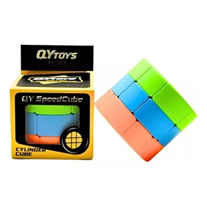 روبیک استوانه خودرنگ 3×3 برند کای وای QiYi مدل 731 EQY_اسباب بازی