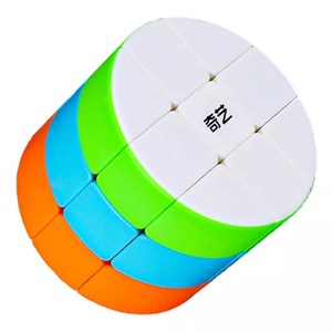 روبیک استوانه خودرنگ 3×3 برند کای وای QiYi مدل 731 EQY_اسباب بازی