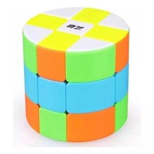 روبیک استوانه خودرنگ 3×3 برند کای وای QiYi مدل 731 EQY_اسباب بازی