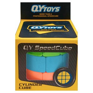 روبیک استوانه خودرنگ 3×3 برند کای وای QiYi مدل 731 EQY_اسباب بازی