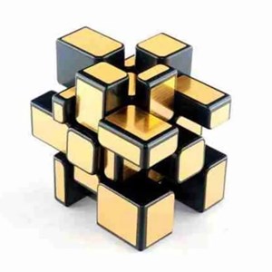 مکعب روبیک حجمی آینه ای طلایی برند مویو میلانگ MOYU مدل 8816 MF_اسباب بازی