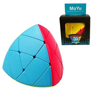 روبیک هرمی حجمی مستر مورفیکس خودرنگ 3×3 برند مویو MOYU مدل 8871 MF_اسباب بازی