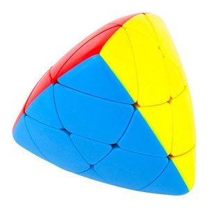 روبیک هرمی حجمی مستر مورفیکس خودرنگ 3×3 برند مویو MOYU مدل 8871 MF_اسباب بازی