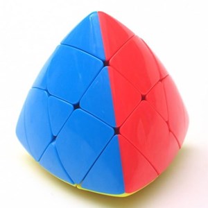 روبیک هرمی حجمی مستر مورفیکس خودرنگ 3×3 برند مویو MOYU مدل 8871 MF_اسباب بازی