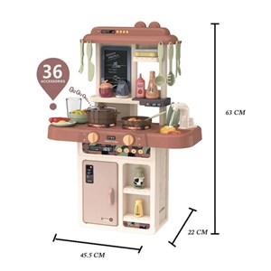 ست اسباب بازی آشپزخانه 36 پارچه مدل Fashion kitchen 889_190_اسباب بازی