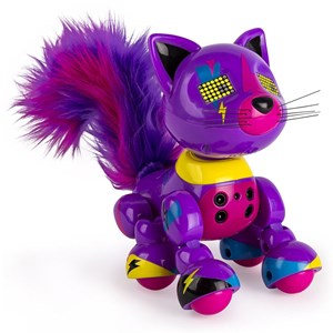 عروسک رباتیک زومر میومیو رنگ بنفش مدل Zoomer Meowzies Asst_اسباب بازی
