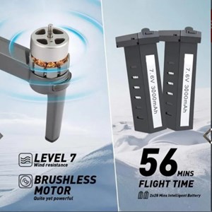 کوادکوپتر دوربین دار مدل D31 GPS_اسباب بازی