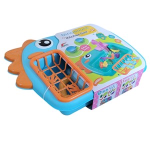 اسباب بازی سینک ظرفشویی مدل دایناسور همراه با وسایل_اسباب بازی