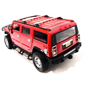 ماشین کنترلی شارژی جیپ قرمز مقیاس 1:14 مدل RC Cars Hummer H2_اسباب بازی