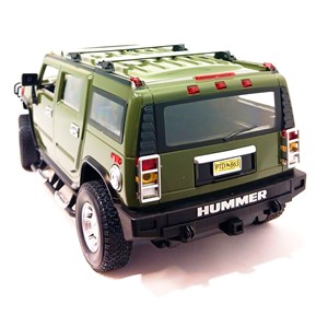 ماشین کنترلی شارژی جیپ سبز مقیاس 1:14 مدل RC Cars Hummer H2_اسباب بازی
