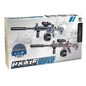 تفنگ اسباب بازی شارژی تیر ژله ای دوربین دار مدل HK416_اسباب بازی