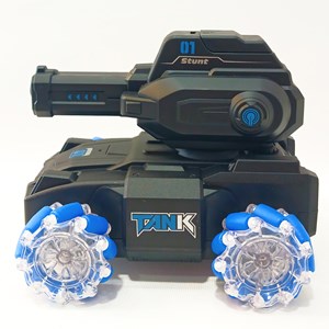 تانک کنترلی شارژی چرخ کپسول تیر ژله ای دودزا_اسباب بازی