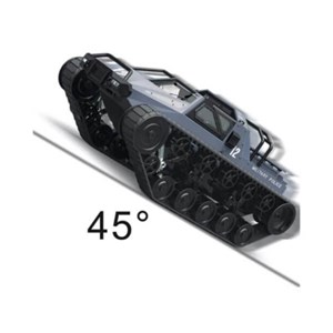 تانک کنترلی فلزی پلیس مقیاس 1:12_اسباب بازی
