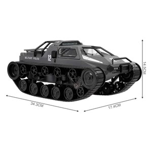 تانک کنترلی فلزی پلیس مقیاس 1:12_اسباب بازی