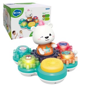 اسباب بازی درام خرس هولی تویز مدل Hola Toys E8993_اسباب بازی