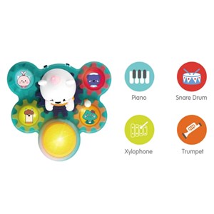 اسباب بازی درام خرس هولی تویز مدل Hola Toys E8993_اسباب بازی