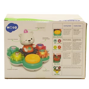 اسباب بازی درام خرس هولی تویز مدل Hola Toys E8993_اسباب بازی