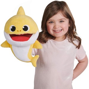 عروسک نمایشی پاپت سخنگو هوشمند بیبی شارک زرد Baby Shark