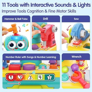 اسباب بازی میز ابزار ربات هولی تویز مدل Hola Toys HE8975_اسباب بازی