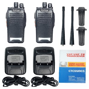 بیسیم واکی تاکی باوفنگ شارژی اورجینال با چراغ قوه بسته دو عددی مدل Baofeng BF-777S talkie-walkie_اسباب بازی