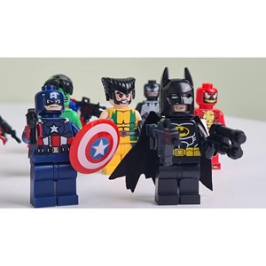 اکشن فیگور لگو 12 عددی انتقام جویان و لیگ عدالت_اسباب بازی