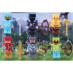 اکشن فیگور لگو مدل ماینکرافت مجموعه 6 عددی MINECRAFT_اسباب بازی
