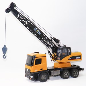 اسباب بازی جرثقیل کنترلی بزرگ مقیاس 1:14 مدل REMOTE CONTROL LIFTING CRANE NAN HONG 9913_اسباب بازی