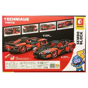 لگو تکنیک ماشین کنترلی شارژی 1827 قطعه با مقیاس 1:10 مدل 701026 SEMBO Technical_اسباب بازی