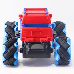 ماشین کنترلی آفرود با چرخ های کپسولی طرح مرد عنکبوتی اسپایدرمن مقیاس 1:18_اسباب بازی