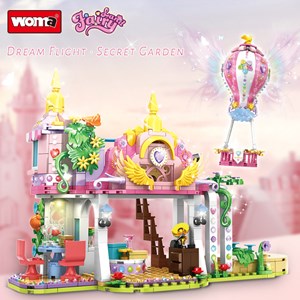 لگو فرندز خانه ویلایی با بالون 543 قطعه مدل WOMA TOY C0257_اسباب بازی